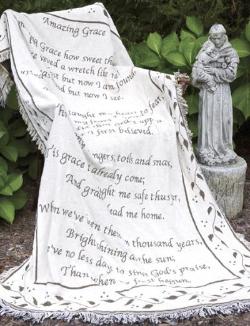 Amazing Grace Blanket Throw